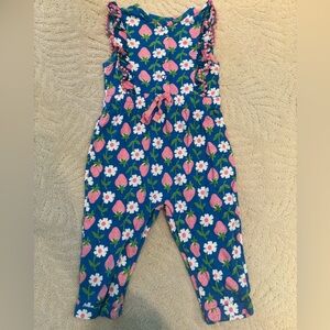 Baby Boden Strawberry Romper